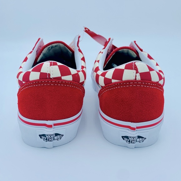 VANS OLD SKOOL CANDY APPLE CHECK - Picture 6 of 9